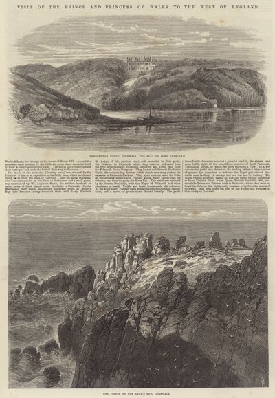 Visite du Prince et de la Princesse de Galles dans l